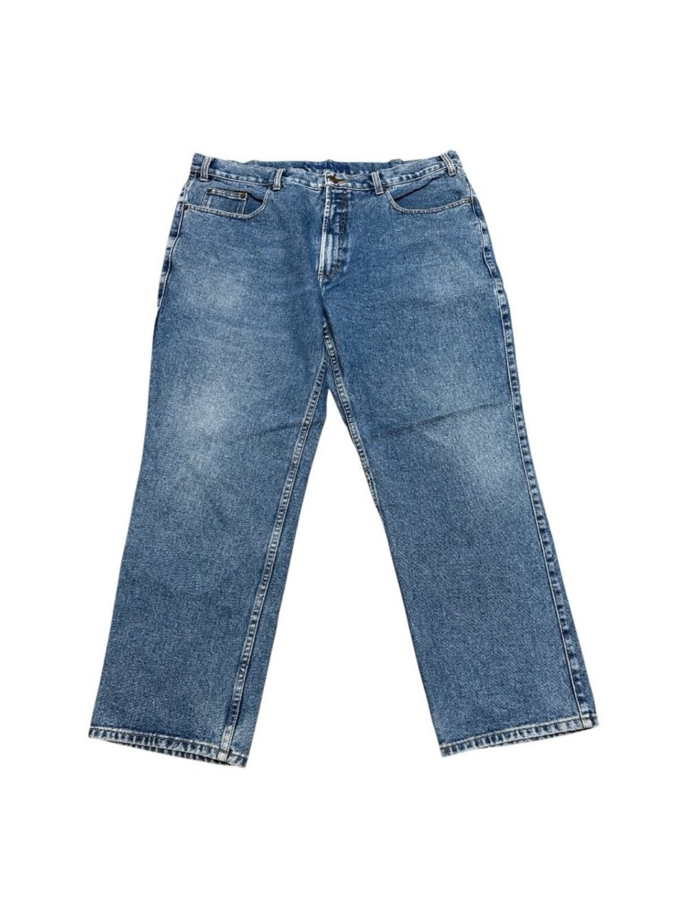 Pendleton Blue Denim Jeans Men’s 40x29 Cotton Faded Broken In Straight Leg